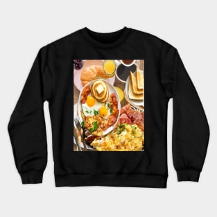 breakfast food Crewneck Sweatshirt